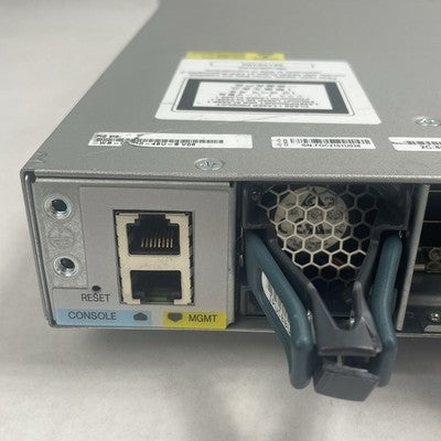 Cisco Catalyst WS-C3850-48U-S V06 48 Port Switch Tested w/C3850-NM-2-10G 2x PSUs