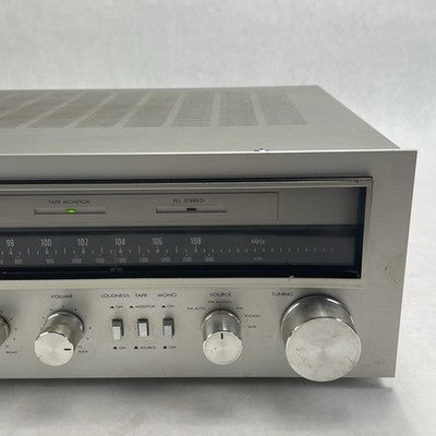 JVC R-S5 Stereo Receiver for Parts Only Static Issues