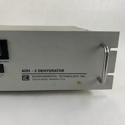 Environmental Technology ADH-2A COM Dehydrator Powers on No Pump