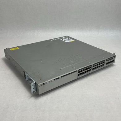 Cisco Catalyst WS-C3850-24T-L V06 24 Port Switch Tested & Reset 1X PSU