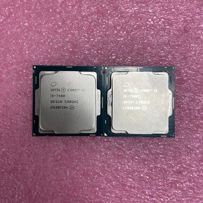 Mixed Lot Intel Core i5-7500T SR337 2.7GHz i5-7400 SR32W 3GHz Desktop CPU