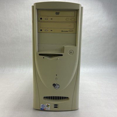 Vintage Unbranded Beige Mid Tower Computer Case PowerMan FSP300-60BTV 300W PSU
