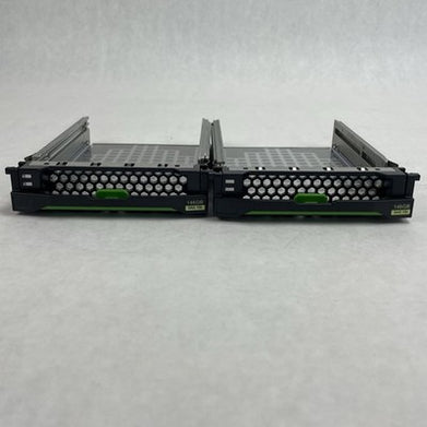 SAS SATA HDD Frame Caddy A3C40101969 Fibercat 146GB 3.5" Inch Lot of 2