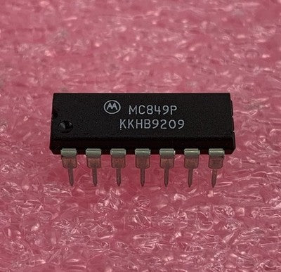 Motorola MC849P IC Chips 14 PIN Transistor (Lot of 5)