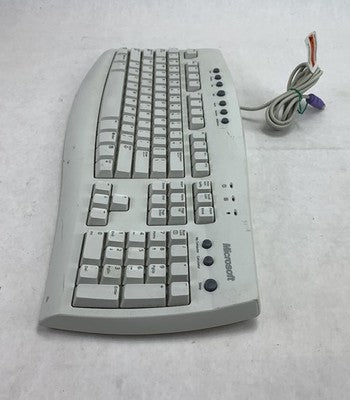 Microsoft 56TW X08-76763 Wired PS/2 Internet Keyboard