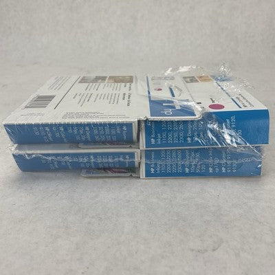 HP-11 Magenta Inkjet Print Cartridge C4837AN Exp 2007 Lot of 4