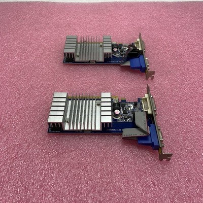 Lot of 2 SFPX84 NVIDIA EX84S256L GeForce 8400GS PCI-E Express 256MB Video Card