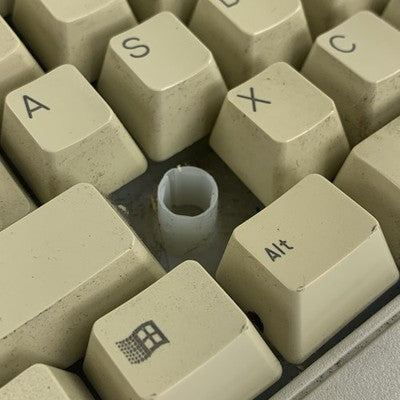 Keytronic DFI E03601 E03601QLPS2-C Vintage Wired Keyboard Tested
