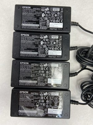 Espon Printer M235B 24V 1.5A C1 AC Adapter - Lot of 4 (Four)