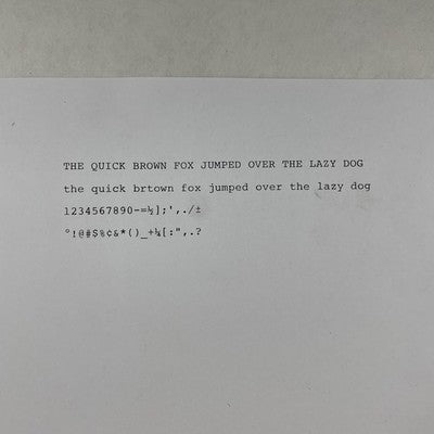 Xerox Memory writer 6015 Electronic Type Writer - Tested / No Ribbons