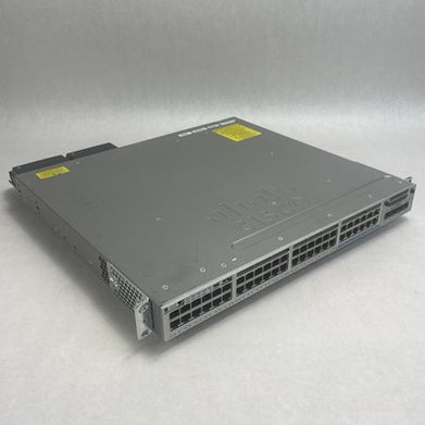 Cisco WS-C3850-12x48u-L 48 V02 Port Switch 2x 1100W PSU Tested & Reset
