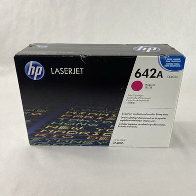 HP 642A CB403A Magenta Toner Cartridge OEM Factory Sealed
