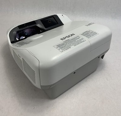 Epson BrightLink 595Wi H599A LCD Projector 2993 Lamp Hours - No Remote Loud Fan
