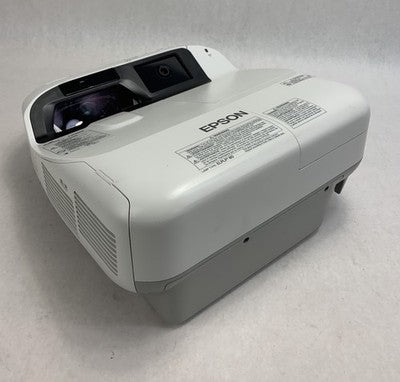 Epson BrightLink 595Wi H599A LCD Projector 2993 Lamp Hours - No Remote Loud Fan