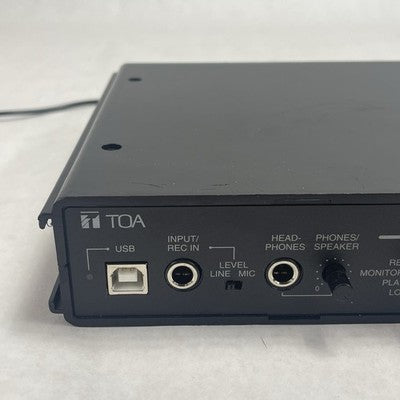 Toa Ev-20R Sound Repeater Power Tested No Power Cord