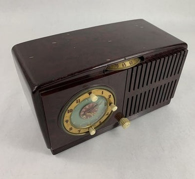 GE General Electric 515 Vintage Radio Alarm Clock - Parts or Repair
