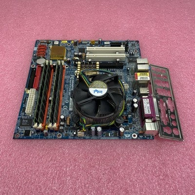 Gigabyte 8I915GMF Motherboard Intel Pentium 4 3GHz 3GB RAM w/IO Shield Bad Cap