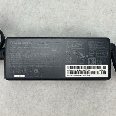 OEM Lenovo AC Adapter 90w 20v ADLX90NCC2A Lot of 10 With Power Cord