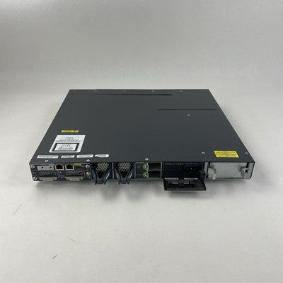 Cisco WS-C3750X-48PF-S 48 Port PoE Tested Reset