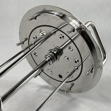 Sartorius Stedim 1.4435/2868 4L Liter Bioreactor Vessel Headplate And Stirrer