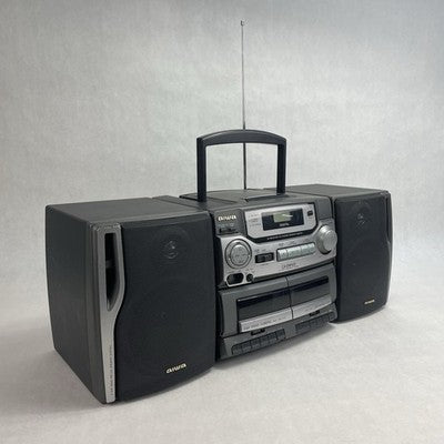 AIWA CA-DW420U CD/Cassette Player Boombox Radio