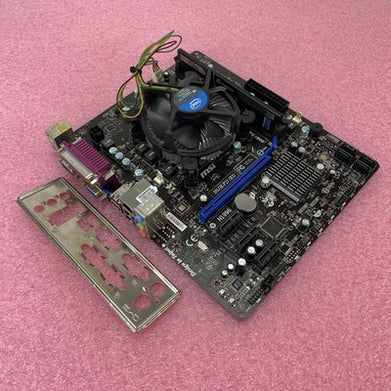 MSI H61M-P23 Motherboard Intel Core i3-2100 3.1GHz 4GB RAM with I/O Shield