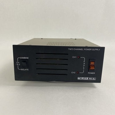 Telex PS-2L Two Channel Power Supply Power Tested