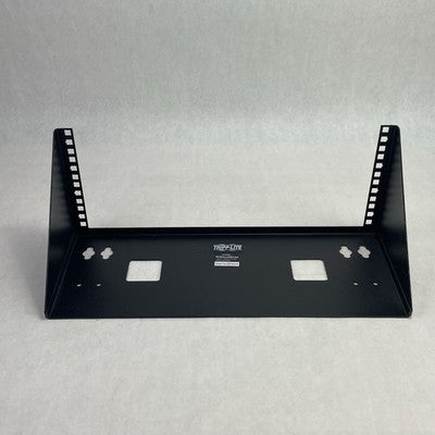 Tripp Lite SRWALLBRKT4U Wall-Mount Rack Bracket Cold-Rolled Steel, Black