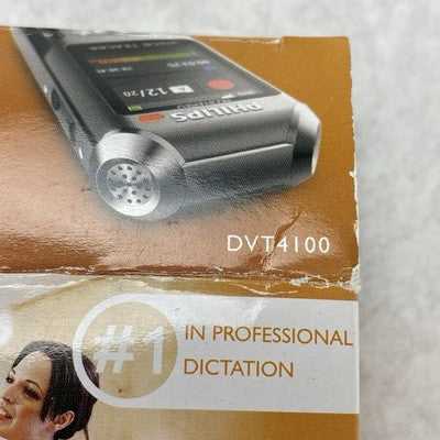 Philips DVT4100 VoiceTracer Digital Recorder Open box