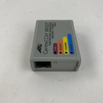 CentreCom MX20T Twisted Pair Transceiver IEEE 802.3 Untested - Lot of 3