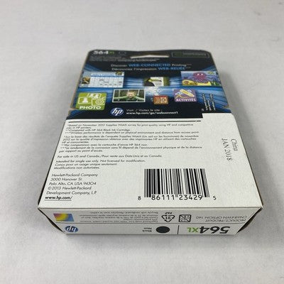 HP 564XL High Yield Ink Cartridge Black (Lot of 5)