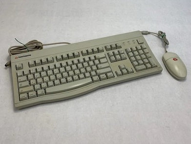 PowerComputing 7250-004-00 Vintage Mechanical Keyboard w/ PowerComputing Mouse