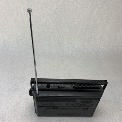 General Electric 3-5233B AC/Battery Power AM/FM Radio Cassette Recorder - Tested