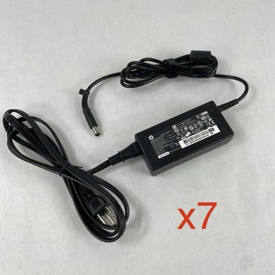 HP TPC-CA58 65W 19.5V 3.33A 7.4mm Barrel Charger AC Adapter (Lot of 7)