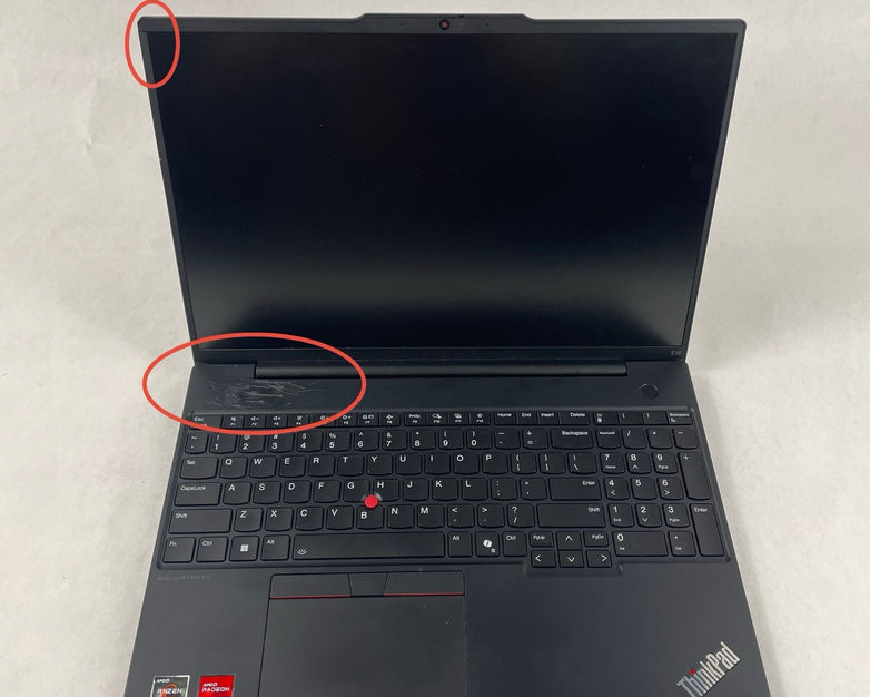 Lenovo ThinkPad E16 Gen 2 16" Ryzen 7 7735U 2.70 GHz 16 GB RAM No SSD No OS READ