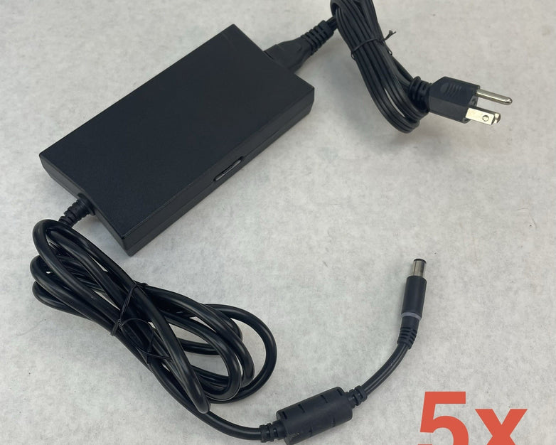Dell LA130PM121 7.4mm Barrel 19.5V 6.7A 130W AC Adapter Lot of 5