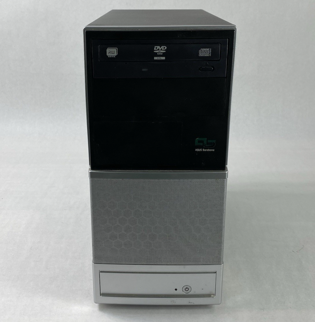 ASUS Desktop Barebone MicroATX Computer Case with 300W Power Supply
