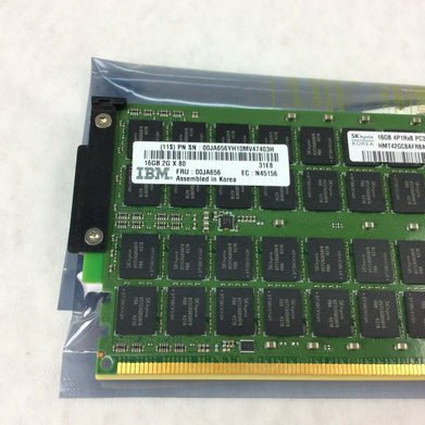 IBM 00JA656 16GB 2Gx80 SK Kynix 4P1Rx8 PC3L-12800 Memory
