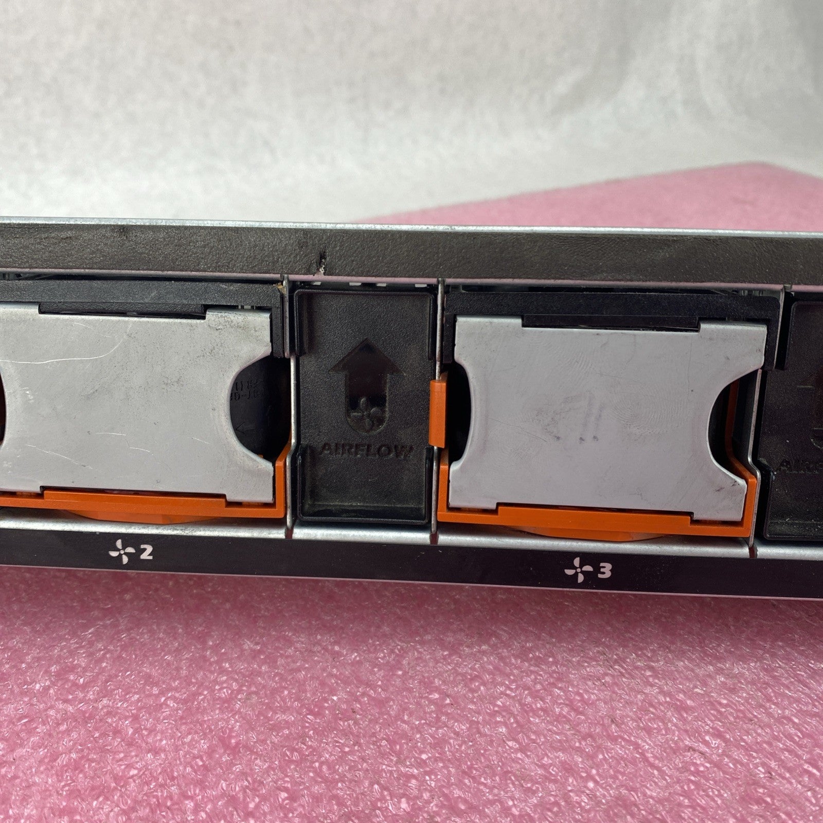 Dell R710 GY080 Power Edge 5 Cooling Fan Slots Missing 1 Fan Untested3