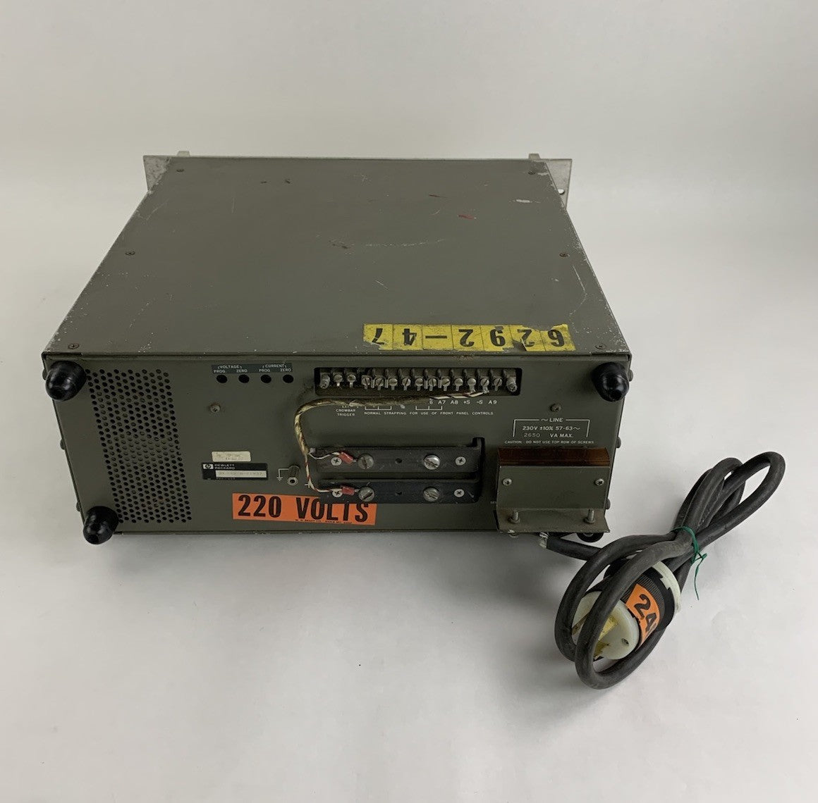 HP 6261B 0-20V 0-50A D.C. Power Supply - Tested Read Description6