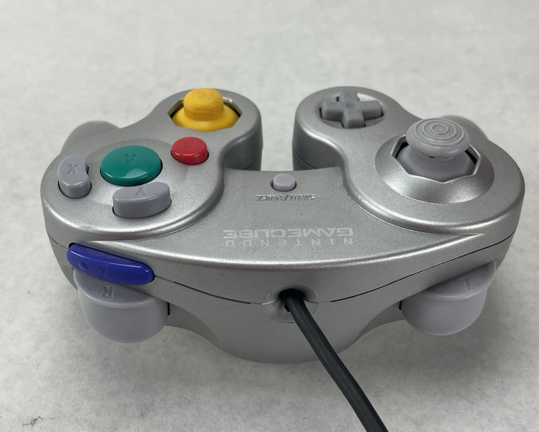 Nintendo DOL-003 GameCube Controller Silver OEM Tested