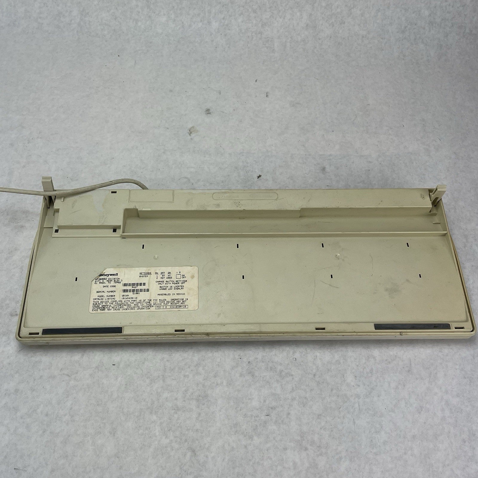 Vintage Honeywell Dell 101WN Keyboard For Computer8