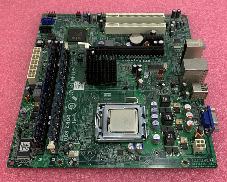 Dell 0U880P Motherboard Intel Pentium E5200 2.50GHz 4GB RAM w/ Shield