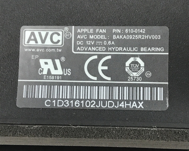 Apple iMac 21.5" A1418 Late 2012 MD093LL/A Cooling Fan 610-0142