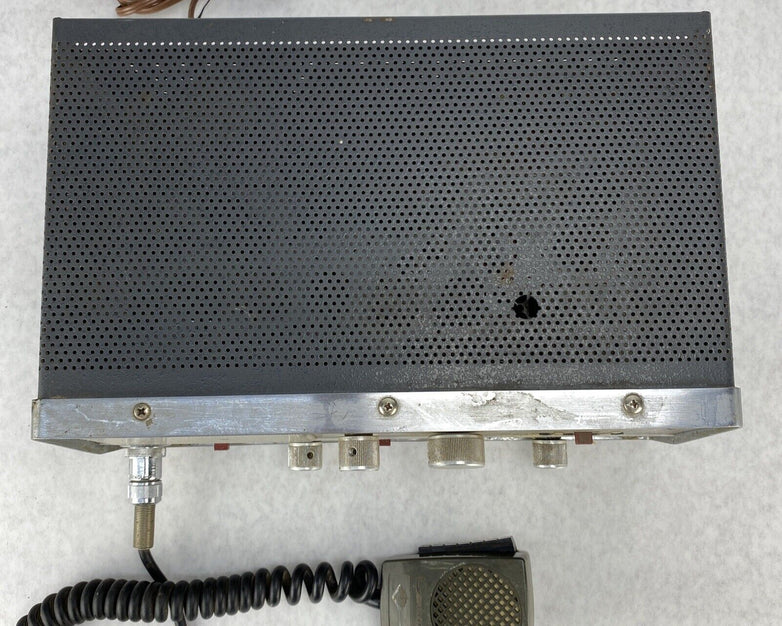 USL Contact 8 Vintage 23-Channel CB Transceiver Radio w/ Mic & Power Cord