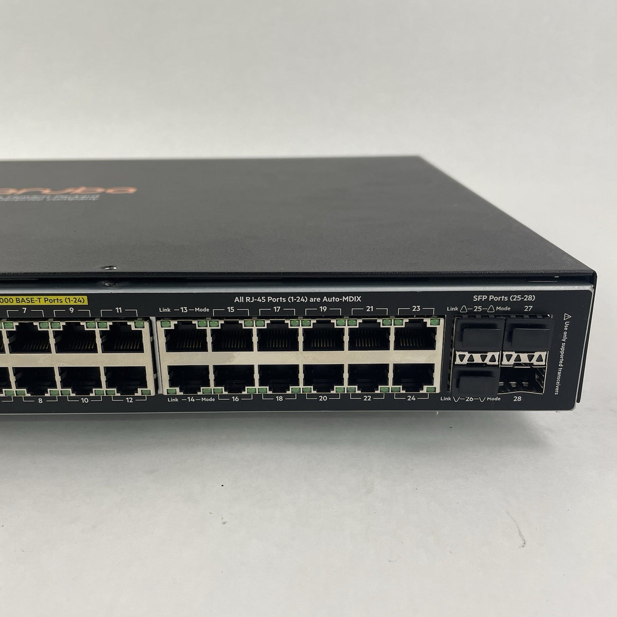 HP Aruba 2530-24G PoE+ J9773A 24-Port Gigabit Switch - Tested2
