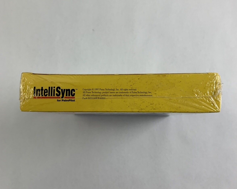 New PalmPilot IntelliSync Window 95 NT 3.1 Puma Mobil Data Exchange Tech 1997
