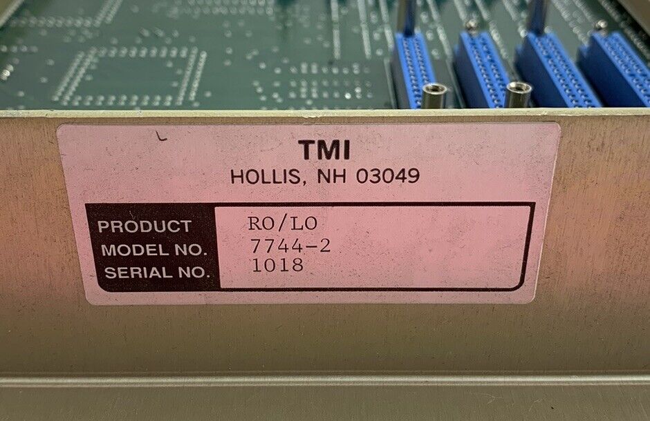 TMI RO/LO Board 7754-2
