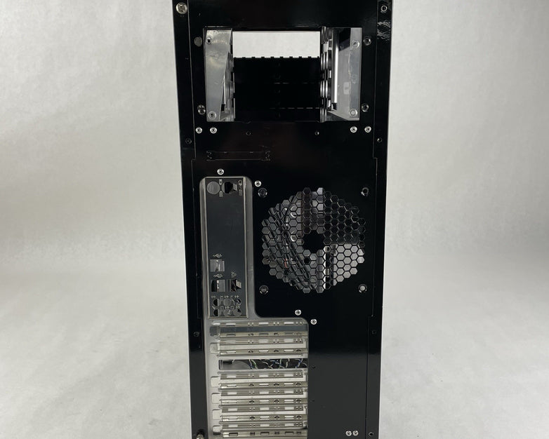 Vintage Ultra Chieftec Dragon Clone ATX Tower Computer Case Gloss Black Window