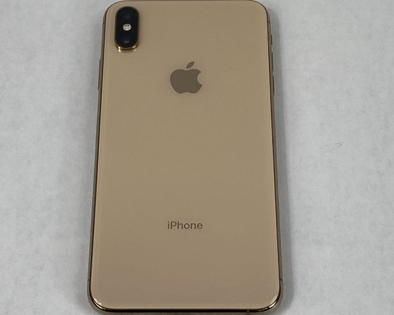 Apple iPhone XS Max A1921 256GB Unlocked 6.5" Gold IOS 18.7.8 - Service Battery